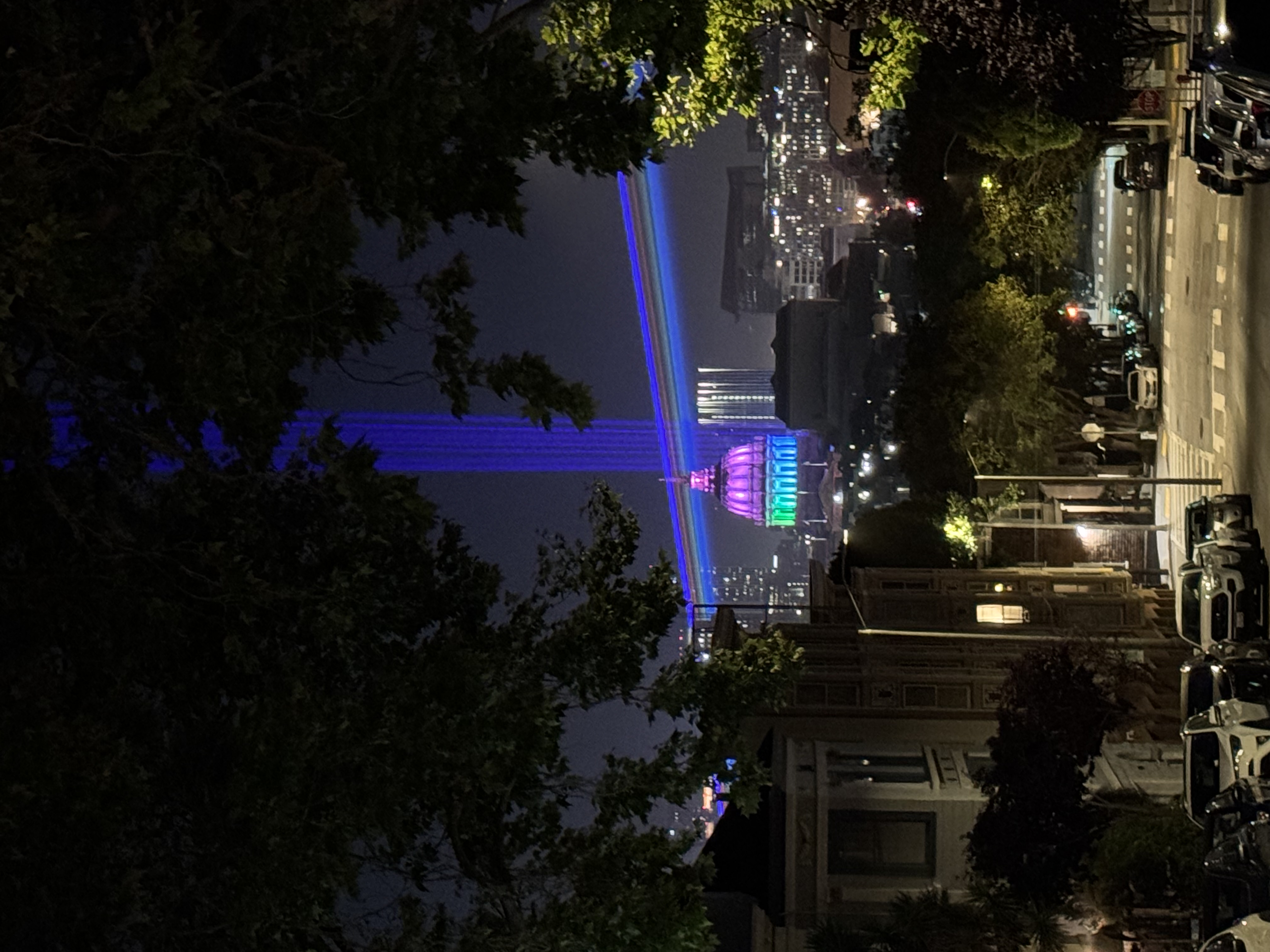Lasers Galore! Pride month in SF